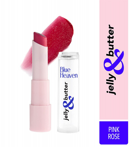Blue Heaven Jelly & Butter, Hydrating Lip Balm For Women, Pink Rose