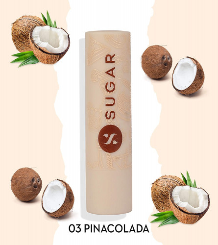 SUGAR Cosmetics - Tipsy Lips - Moisturizing Balm - 03 Pinacolada - 4.5 gm