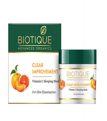 Biotique Advanced Organics Clear Improvement Vitamin C Sleeping Mask
