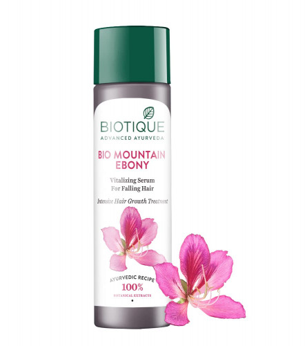 Biotique Bio Mountain Ebony Vitalizing Serum For Falling Hair Intensive Hair Growth