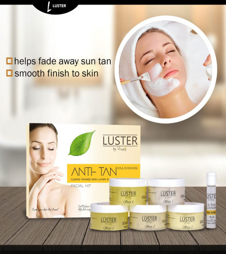Luster Anti-Tan Soul Radiance Facial Kit 260 gm