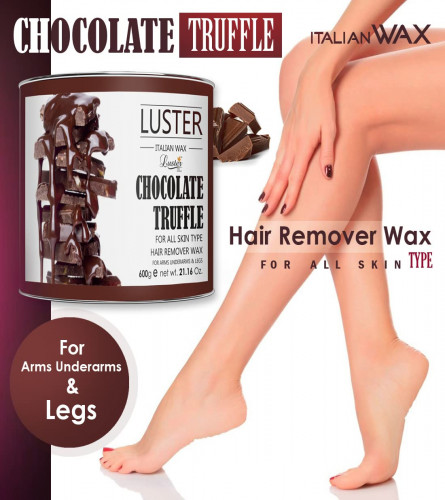 Luster Chocolate Truffle Hair Removal Hot Wax 600 gm