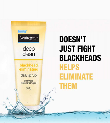 Neutrogena Deep Clean Scrub Blackhead Eliminating Daily Scrub For Face