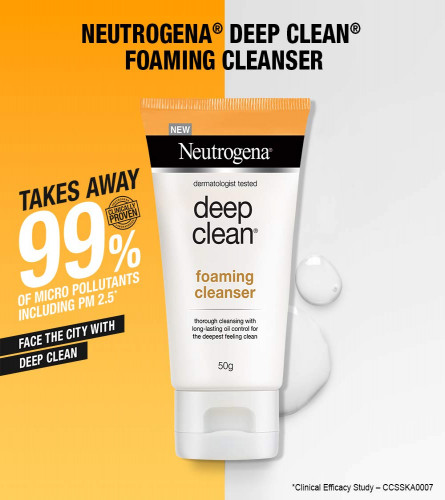 Neutrogena Deep Clean Foaming Cleanser