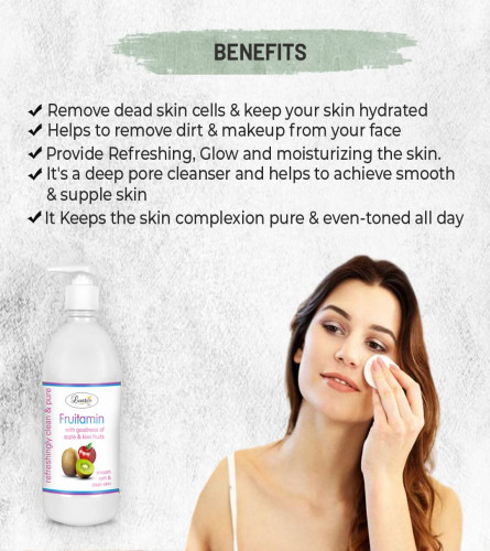 Luster Fruitamin Extra Care Cleansing Milk 500 ml