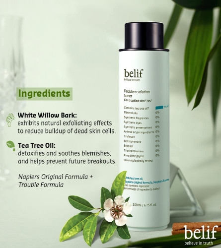 belif Problem solution green toner