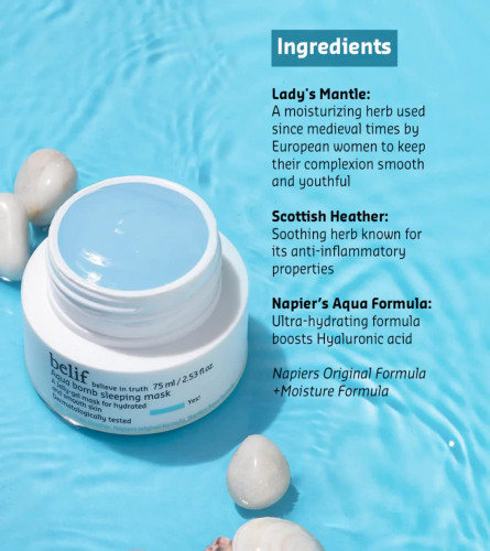 belif aqua bomb sleeping mask