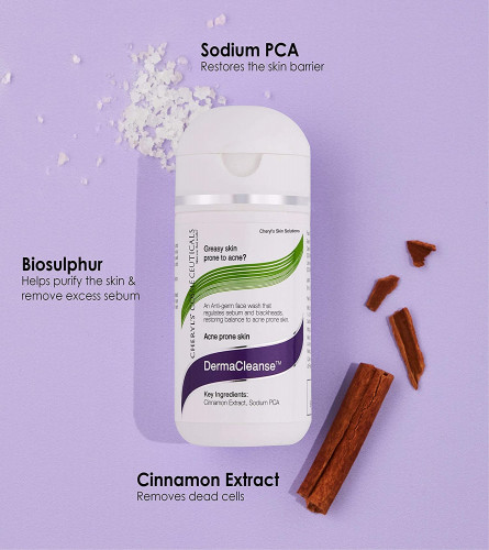 Cheryl's Cosmeceuticals Derma Cleanse Face Wash - For Acne Prone Skin