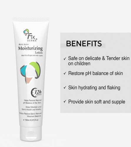 Fixderma Moisturizing lotion, Daily Moisturizer for Dry skin, Body & face moisturizer