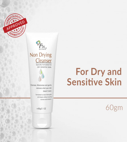 Fixderma Non Drying Cleanser, soap-free & pH Balanced cleanser