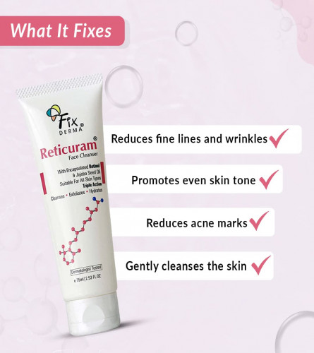Fixderma Reticuram Face Cleanser for All Skin Types