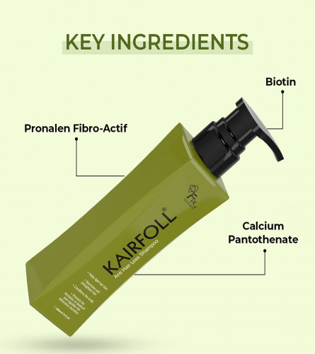 Fixderma Kairfoll Anti Hair Loss Shampoo | Anti Hair Fall Shampoo