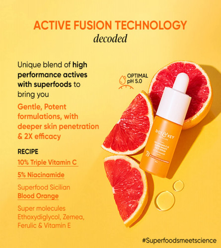 Dot & Key 10% Vitamin C+E, 5% Niacinamide Face Serum For Glowing Skin