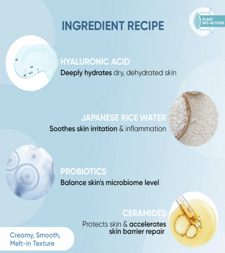 Dot & Key Ceramides & Hyaluronic Hydrating Face Cream With Probiotic