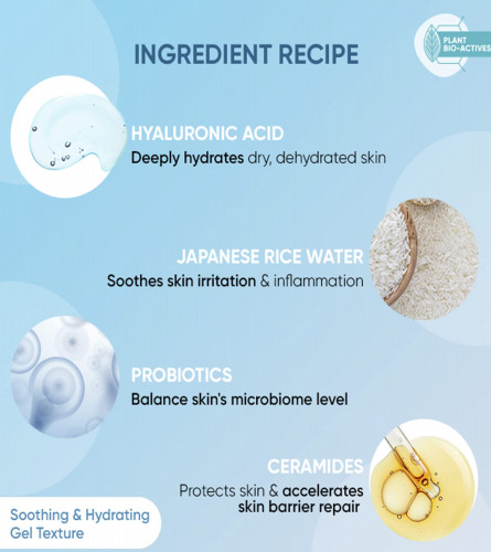 Dot & Key Barrier Repair Hydrating Gentle Face Wash With Probiotic, Face Wash for Dry