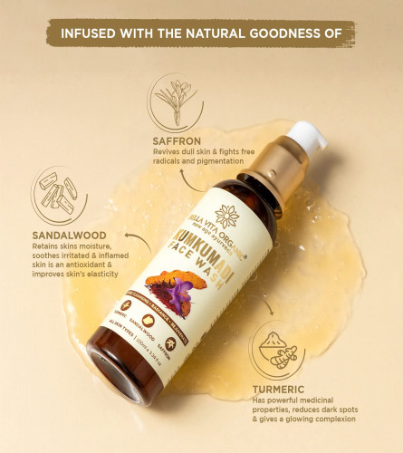 Bella Vita Organic Kumkumadi Face Wash