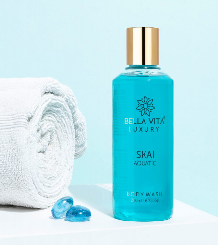Bella Vita Organic SKAI Aquatic Body Wash Shower Gel