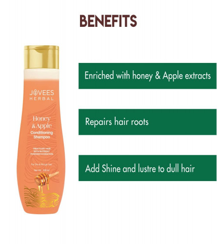 Jovees Honey & Apple Conditioning Shampoo 300 ml