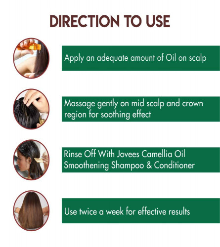 JOVEES Amla and Bael Revitalising Hair Tonic Oil 200 ml (Pack of 2)
