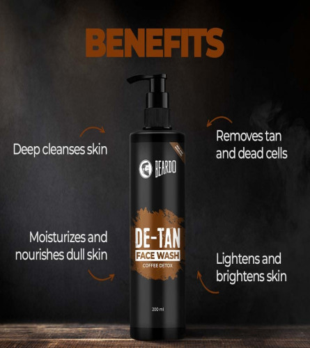 BEARDO De-Tan Facewash For Men 200 ml