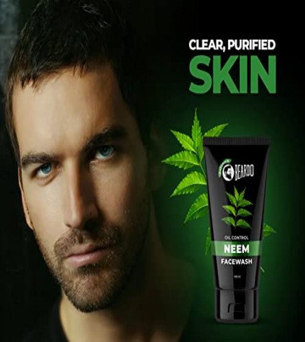 Beardo Purifying Neem Face Wash 100 ml (Pack of 2)