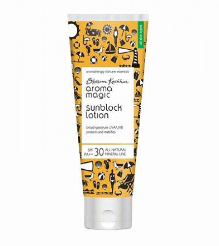 Aroma Magic Sunscreen Sun Block Lotion, SPF 30
