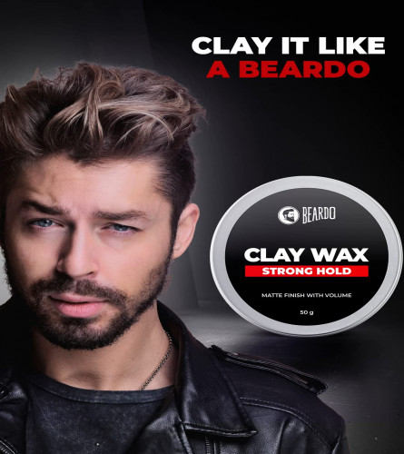 Beardo Hair Clay Wax for Men 100 gm (Pack of 2)