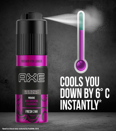 Axe Provoke Long Lasting Deodorant Body Spray 150 ml (Pack of 2)