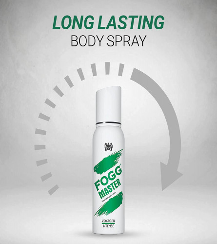 Fogg Master Voyager Intense Perfume Body Spray 120 ml (Pack of 3)