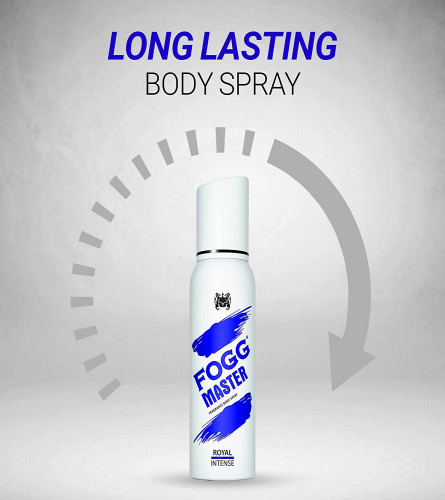 Fogg Master Royal Intense Perfume Body Spray 120 ml (Pack of 3)
