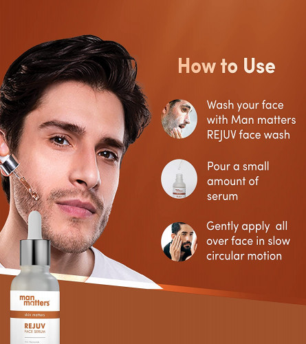 Man Matters Radiance Face Serum 30 ml (Pack of 2)