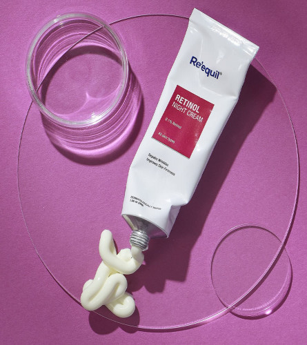 RE' EQUIL 0.1% Retinol Night Cream for Wrinkles & Skin Tightening