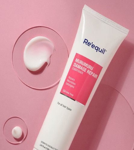 RE' EQUIL Murumuru Damage Repair Conditioner for All Hair Types, Silicone Free Conditioner