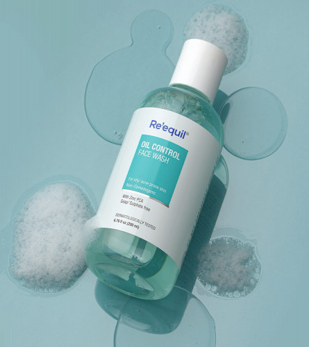RE' EQUIL Oil Control Anti Acne Face Wash for Oily, Sensitive and Acne Prone Skin