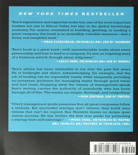 The Hard Thing about Hard Thing Hardcover online Canada