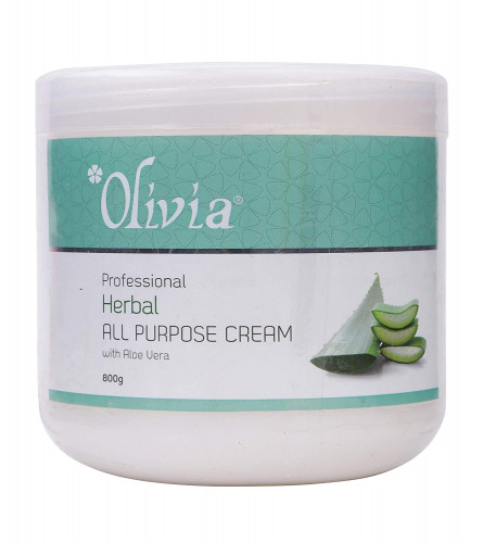 Olivia Professional Herbal All Purpose Massage Cream With Aloe Vera 800 Gm