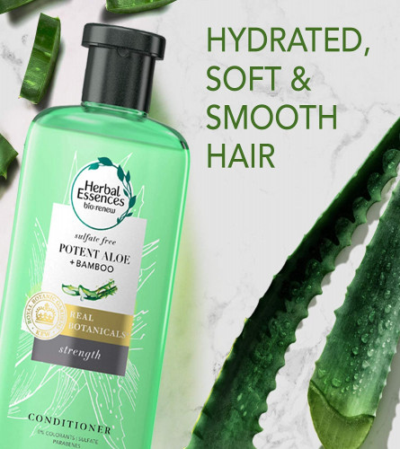 Herbal Essences Aloe Vera Conditioner for Soft Hair with Pure Aloe Vera & Bamboo