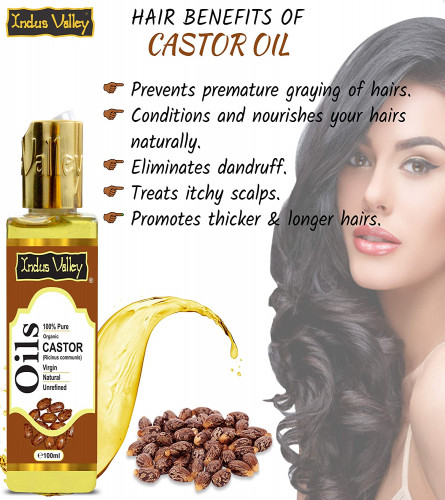 INDUS VALLEY Carrier Oil for Hair 100 ml (Pack of 2)