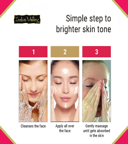 Indus Valley Lightening & Brightening Light Day Cream For Moisturize 50 Ml (Pack Of 2)