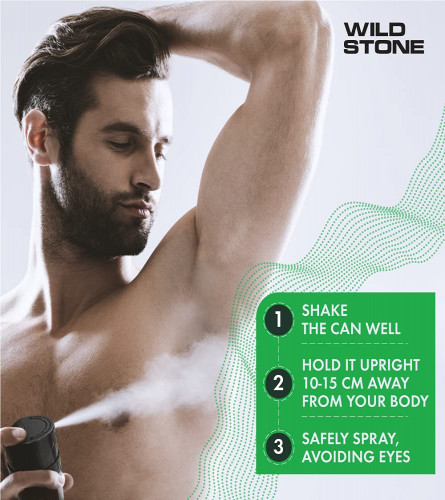Wild Stone Edge, Legend and Forest Spice Deodorants 150 ml (Pack of 3)