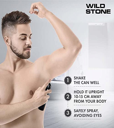 Wild Stone Intense Ocean Deodorants 120 ml (Pack of 2)
