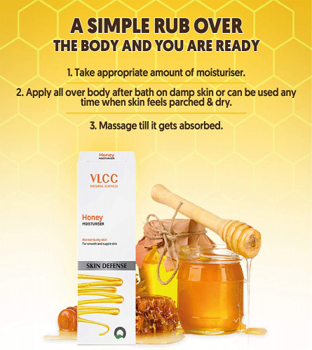 VLCC Honey Cream Moisturizers 100 ml (Pack of 2)