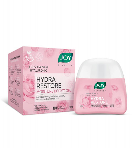 Joy Revivify Fresh Rose & Hyaluronic Hydra Restore Moistur Boost Gel