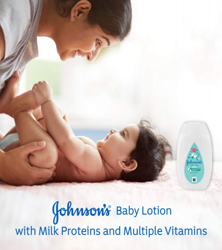 Johnson's Baby Milk and Rice Baby Lotion 200 ml (Pack of 2)