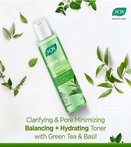 Joy Revivify Green Tea Face Toner | Clarifying and Pore Minimizing - Pack 2 (150 ml)