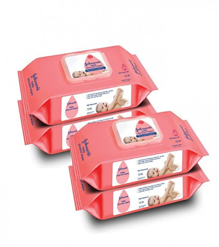 Johnson's Baby Skincare Wipes 72s