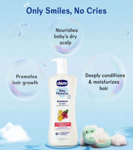 Chicco Baby Moments Shampoo 500 Ml