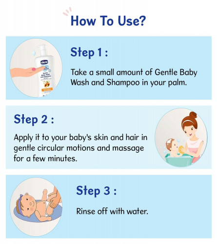 Chicco Baby Moments Gentle Body Wash 500 Ml