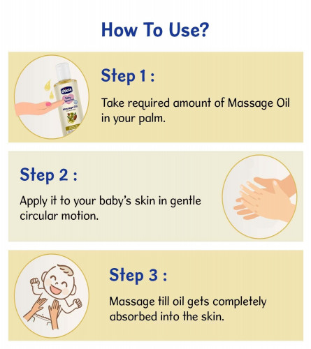 Chicco Baby Moments Massage Oil 200 Ml
