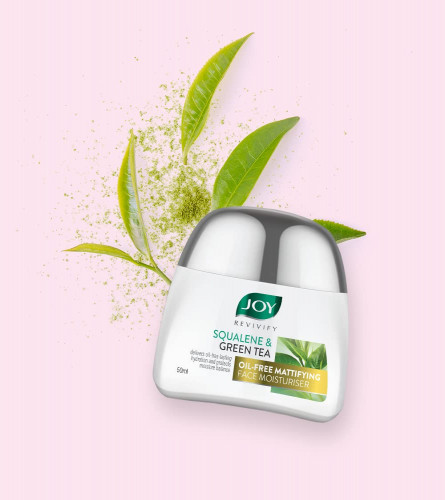 Joy Revivify Squalene & Green Tea Oil-Free Mattifying Face Moisturizer